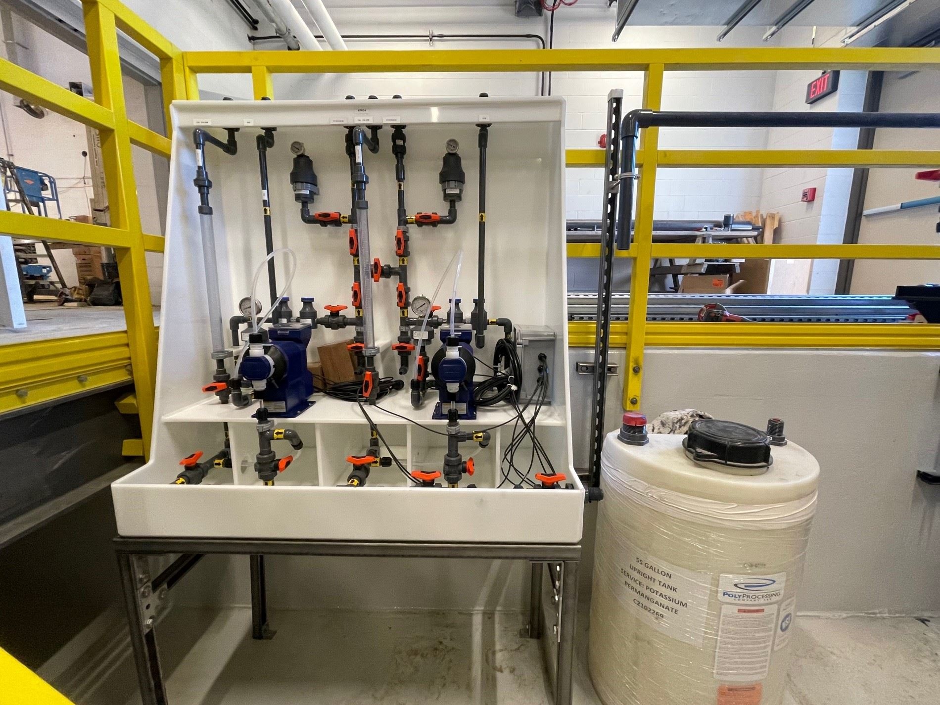 Chemical Feed Equipment Skid